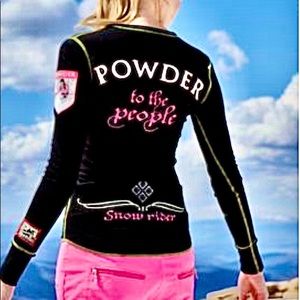 Alp n Rock Snow Ski Long Sleeve Top